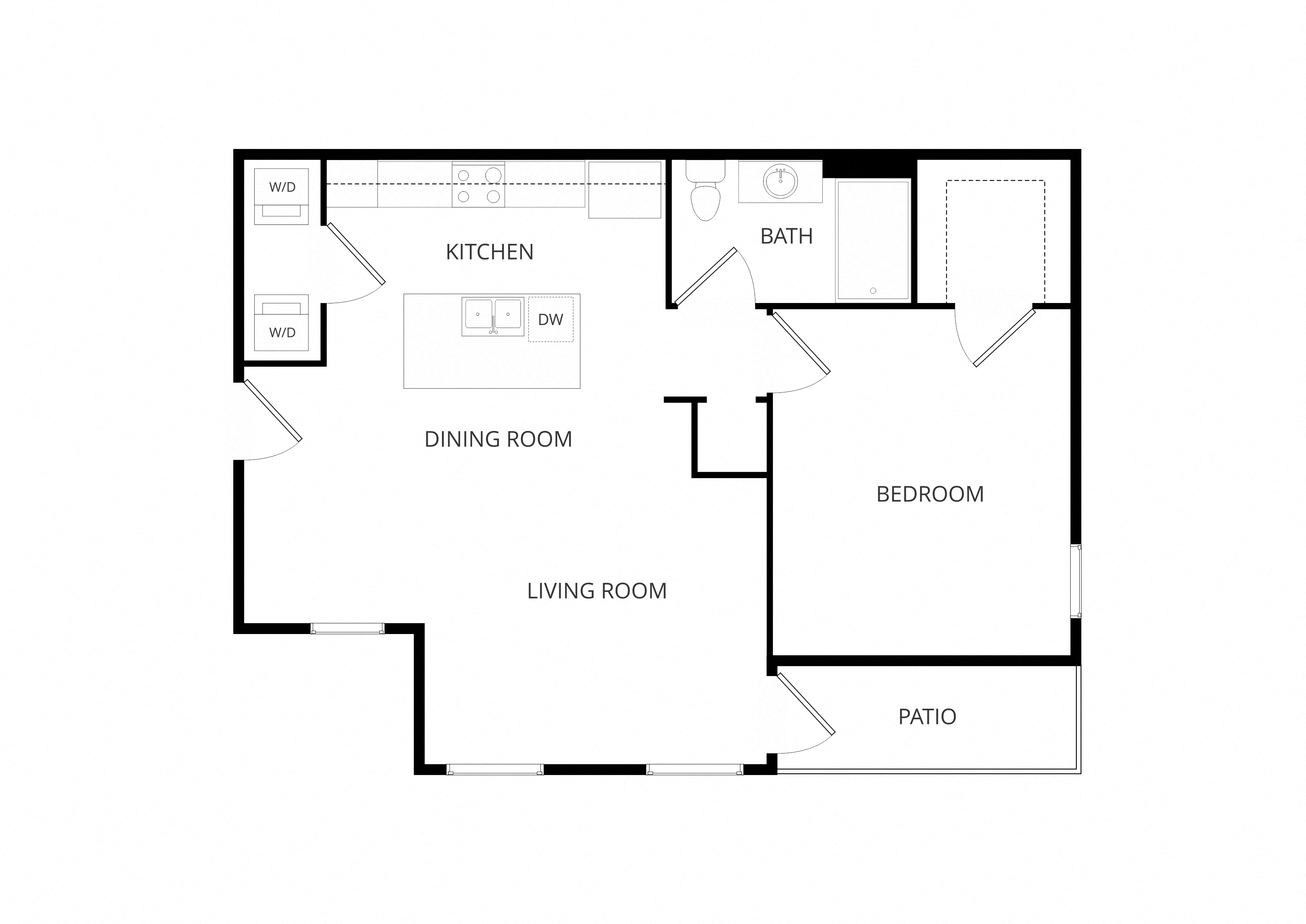 A1 floor plan